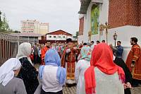 Престольный праздник в храме Ксении Блаженной г. Орехово-Зуево