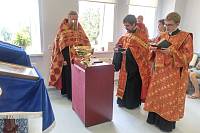 Молебен в родильном доме микрорайона Саввино