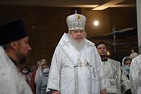 Первая Литургия в Вознесенском храме г. Электросталь