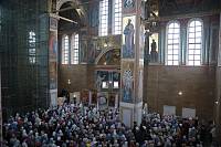 Первая Литургия в Вознесенском храме г. Электросталь