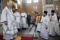 Первая Литургия в Вознесенском храме г. Электросталь