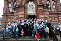 Первая Литургия в Вознесенском храме г. Электросталь