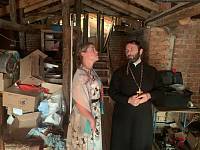 Посещение Крестовоздвиженского храма поселка Мишеронский