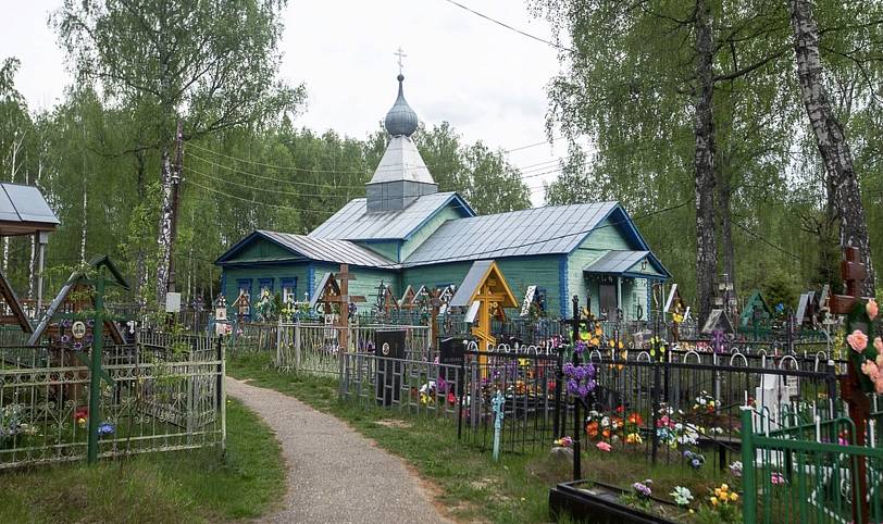 Архиерейское богослужение в Богородицерождественском храме села Рудне-Никитское