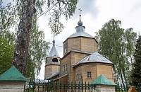 Архиерейское богослужение в Богородицерождественском храме села Рудне-Никитское