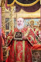 Архиерейское богослужение в Богородицерождественском храме села Рудне-Никитское