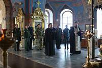 Встреча с командирами войсковых частей в Богоявленском соборе Ногинска