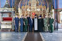 Встреча с командирами войсковых частей в Богоявленском соборе Ногинска