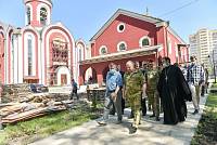 Совещание в Князь-Владимирском храме микрорайона Дзержинского города Балашихи