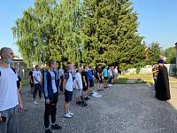 Проводы призывников в Павловском Посаде