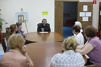 Встреча со священником в управлении социальной защиты населения Богородского городского округа