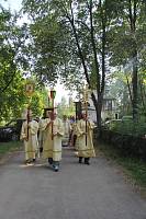 Престольный праздник во Всехсвятском храме г. Ликино-Дулёво