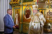 Архиерейское богослужение в храме иконы Божией Матери «Спорительница хлебов» г. Щелково