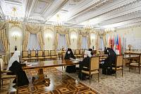 Заседание Архиерейского совета Московской митрополии 