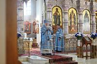 Архиерейское богослужение в Тихвинском храме Ногинска