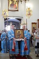 Архиерейское богослужение в Тихвинском храме Ногинска