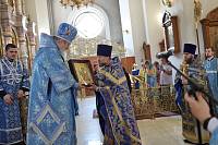 Архиерейское богослужение в Тихвинском храме Ногинска