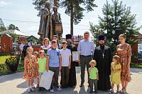 Открытие памятника святым благоверным Петру и Февронии в г. Орехово-Зуево