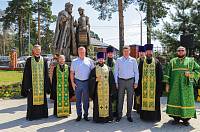 Открытие памятника святым благоверным Петру и Февронии в г. Орехово-Зуево