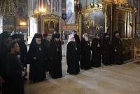 Божественная литургия в Троице-Сергиевой лавре 