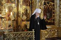 Божественная литургия в Троице-Сергиевой лавре 