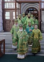 Божественная литургия в Троице-Сергиевой лавре 