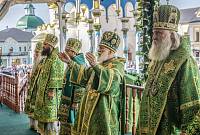 Божественная литургия в Троице-Сергиевой лавре 