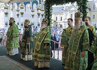 Божественная литургия в Троице-Сергиевой лавре 