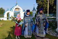 Архиерейское богослужение в деревне Маврино