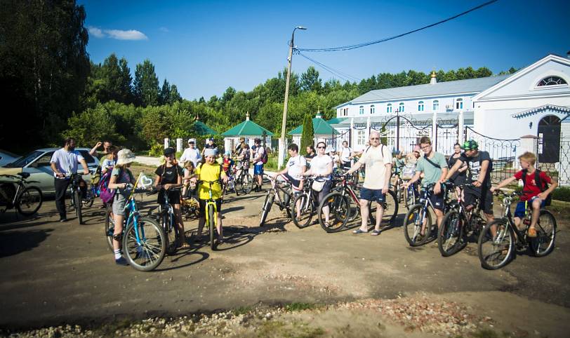 Велопробег в Шатурском благочинии
