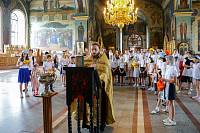 Начало смены православного паломнического детского лагеря «Благовест»