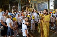 Начало смены православного паломнического детского лагеря «Благовест»