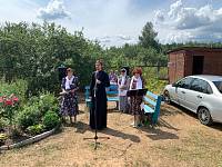 Литературно-музыкальная композиция в деревне Запутное