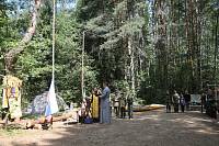 Молебен перед началом очередной смены семейного отдыха «Дружина»