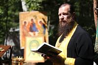 Молебен перед началом очередной смены семейного отдыха «Дружина»