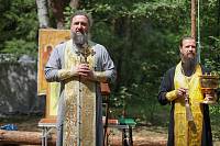 Молебен перед началом очередной смены семейного отдыха «Дружина»