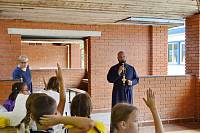 Открытие смены в Епархиальном православном паломническом детском лагере «Благовест»