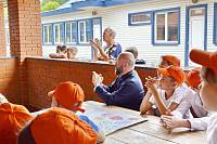 Открытие смены в Епархиальном православном паломническом детском лагере «Благовест»