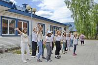 Открытие смены в Епархиальном православном паломническом детском лагере «Благовест»