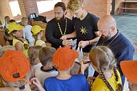 Открытие смены в Епархиальном православном паломническом детском лагере «Благовест»