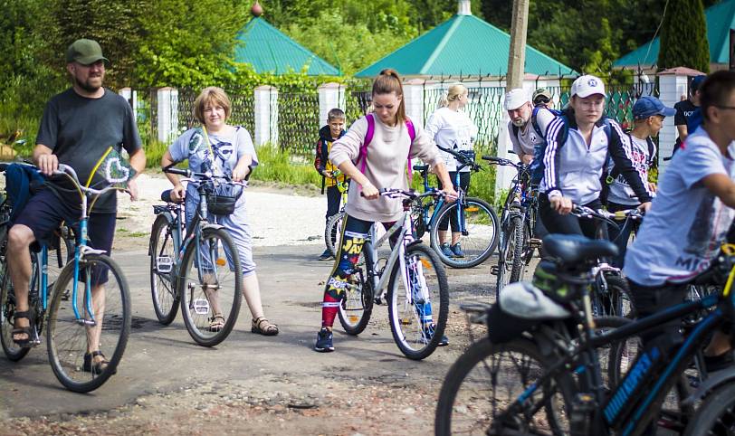 Велопробег в Шатурском благочинии