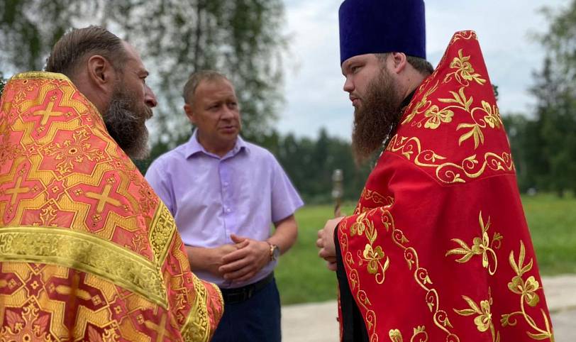 Молебен в воинской части Павловского Посада