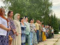 Молебен в воинской части Павловского Посада