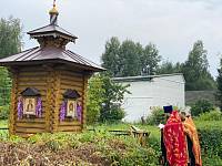 Молебен в воинской части Павловского Посада