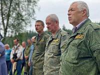 Молебен в воинской части Павловского Посада