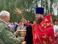 Молебен в воинской части Павловского Посада