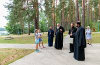 Архиерейский визит в православный паломнический лагерь «Благовест»
