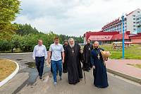 Архиерейский визит в православный паломнический лагерь «Благовест»
