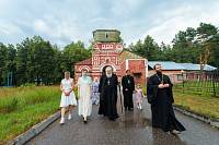 Архипастырский визит в Тихвинский храм села Евлево