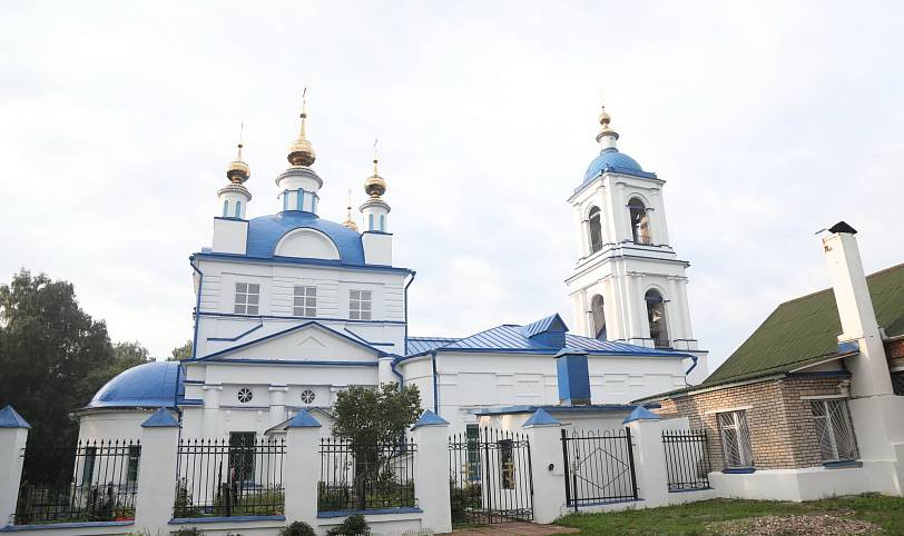 Престольный праздник в Ильинском храме села Мамонтово